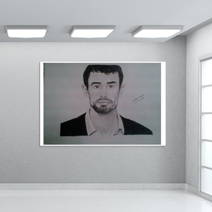 Theo James Wall Art