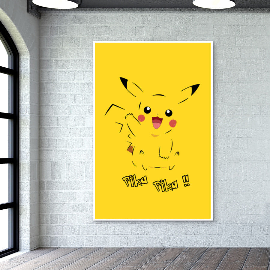 Pokemon Pikachu Wall Art