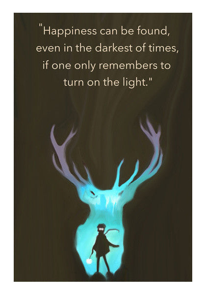 Harry Potter Quote Art PosterGully Specials