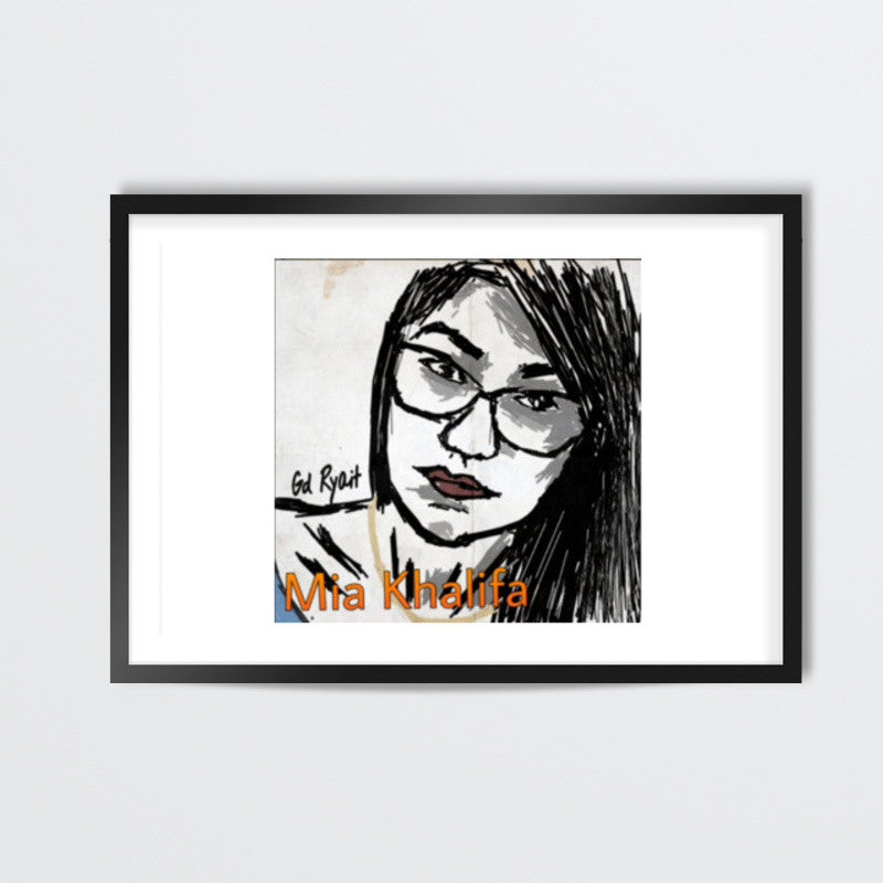 Mia Khalifa | Wall Art By Gd Ryait