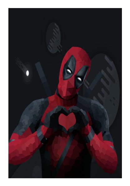 PosterGully Specials, Deadpool Artwork Wall Art