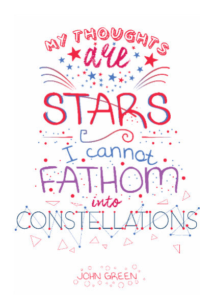 Wall Art, Constellations by John Green