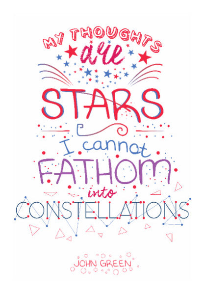 Wall Art, Constellations by John Green