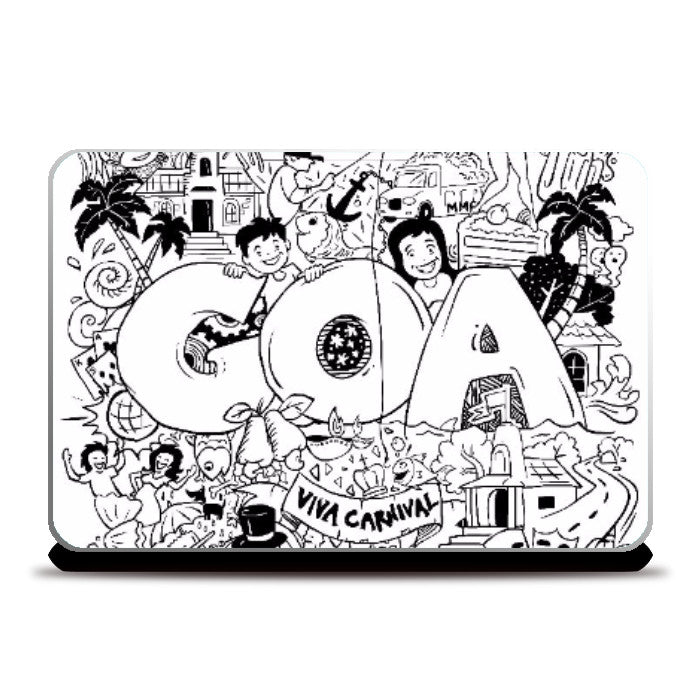 Laptop Skins, Goa Doodle Laptop Skin