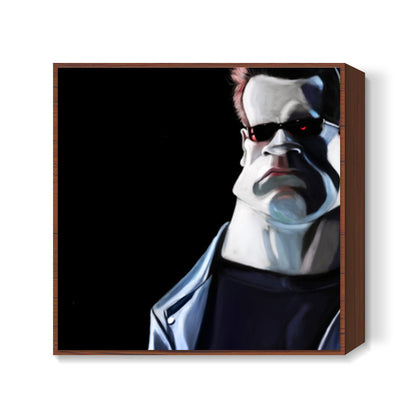 The Terminator | Caricature Square Art Prints