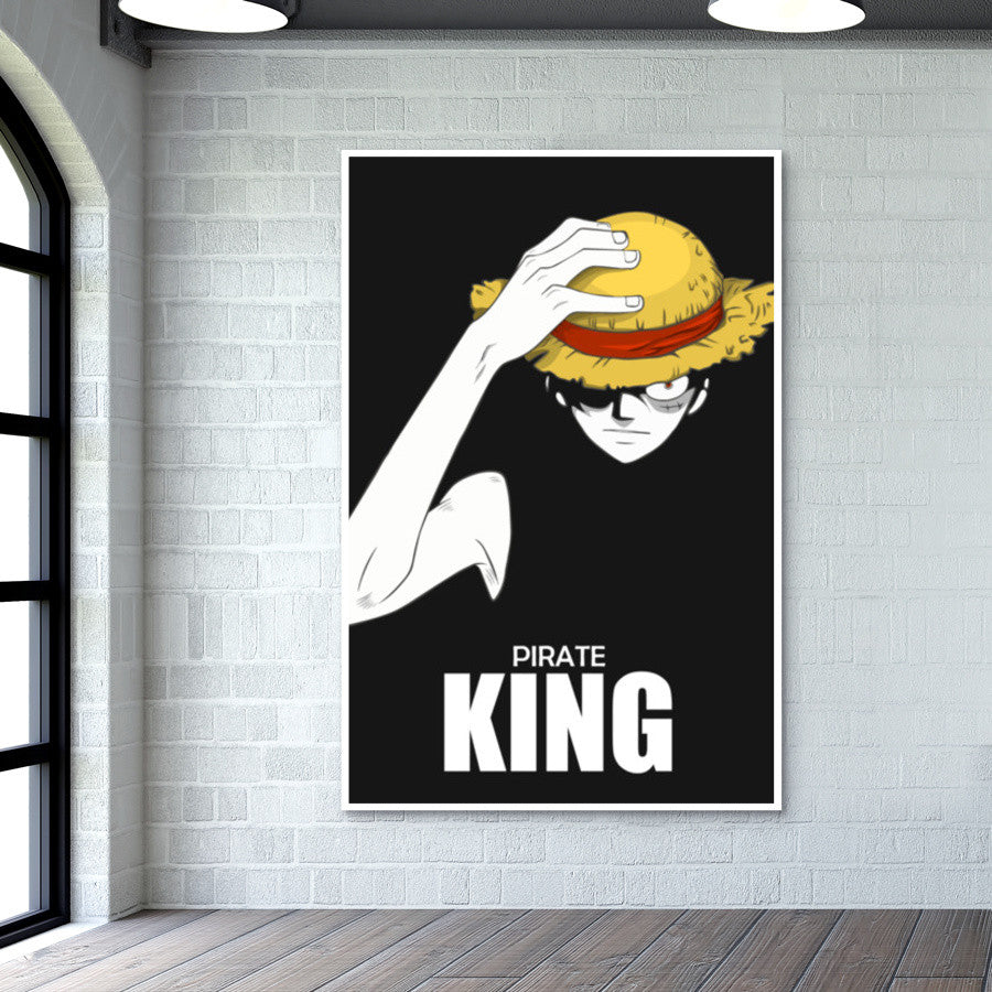 One Piece Pirate King Wall Art