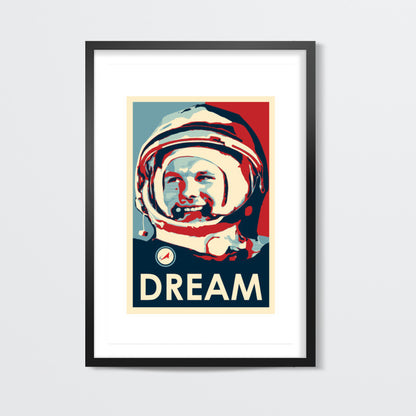 Gagarin Pop Art Wall Art