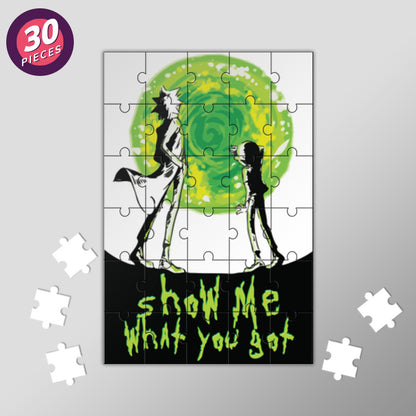 TV Show Rick And Morty Jigsaw Puzzles