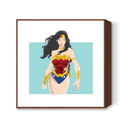 WONDER WOMAN Square Art Prints