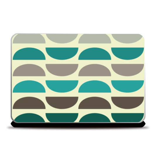 Laptop Skins, Turquoise and Gray Laptop Skins