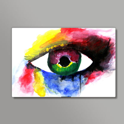 IRIS | Eye Painting | Wall Art