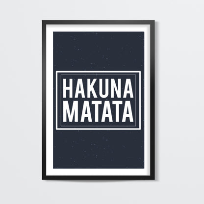 Hakuna Matata Wall Art