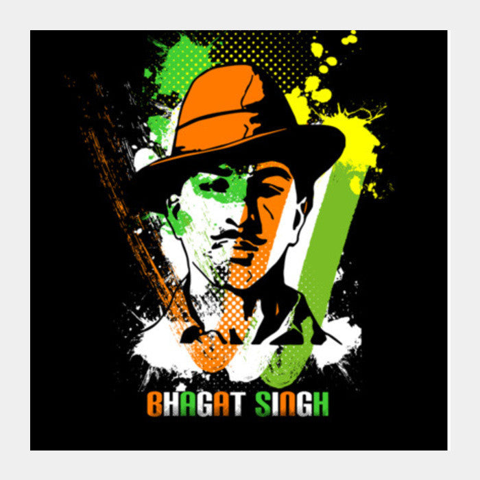 Bhagat Singh Square Art Prints PosterGully Specials