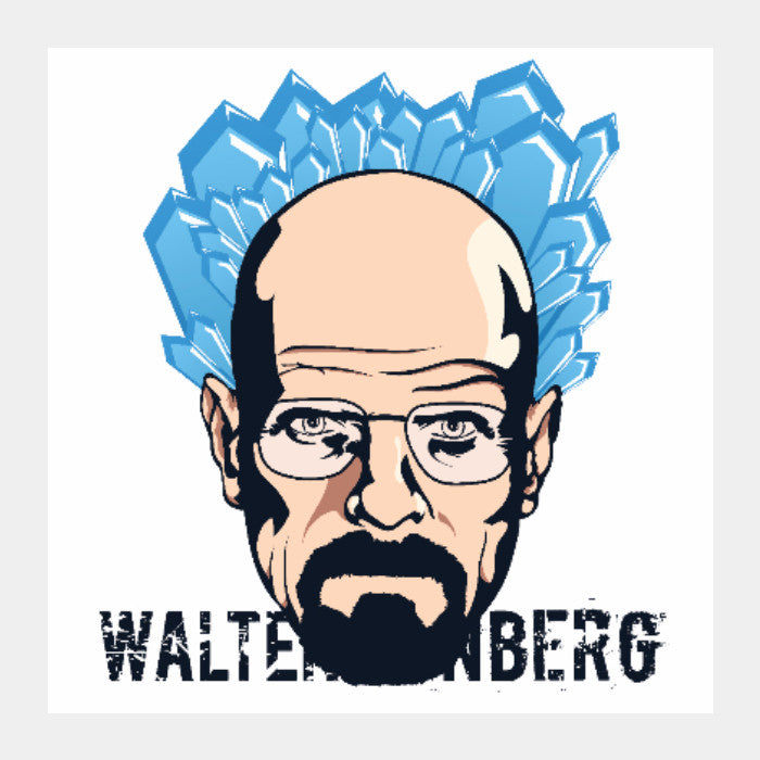 Square Art Prints, Walter White | Heisenberg Square Art