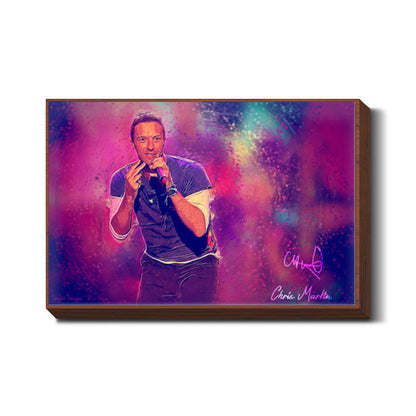 Chris Martin Coldplay Painting Wall Art