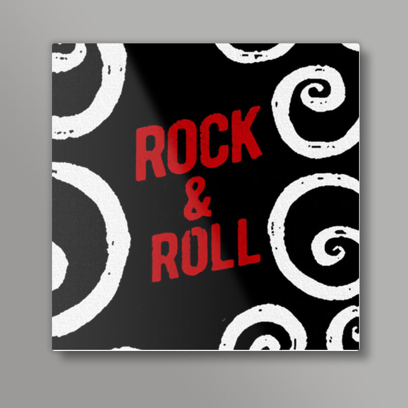 Rock and Roll !! Square Art Prints