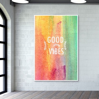 GOOD VIBES Wall Art