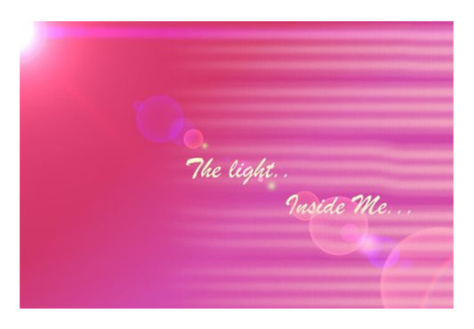 THE Light Inside ME Art PosterGully Specials