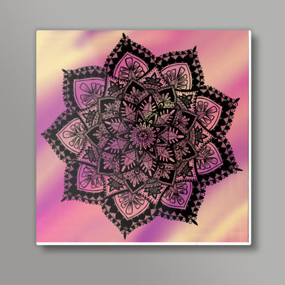 Mandala Square Art Prints