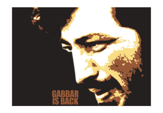 Wall Art, GABBAR | Boys Theory, - PosterGully