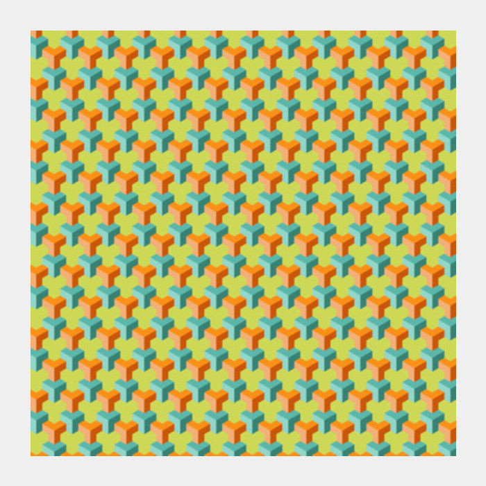 Square Art Prints, 3d pattern Square Art Prints