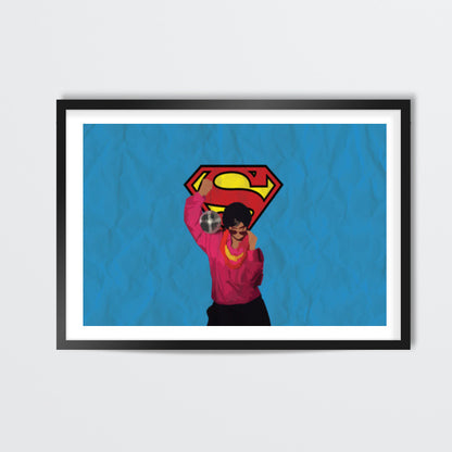 SUPERWOMAN - LILY SINGH Wall Art