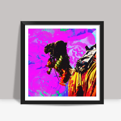 Indie Camel | Pop Art Square Art Prints