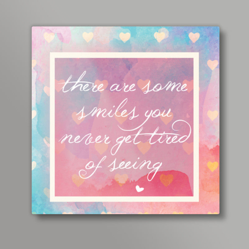 Smiles Square Art Prints