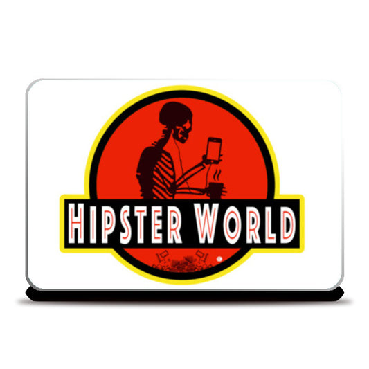 Laptop Skins, Hipster World Laptop Skins