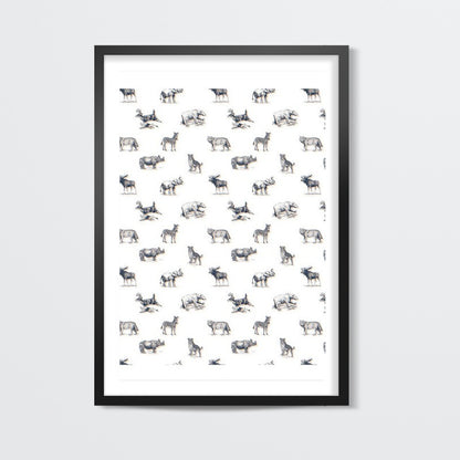 Safari Animal Wall Art