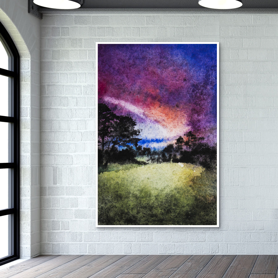 Vivid sky Wall Art