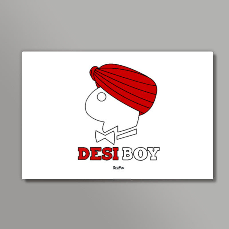 Desi Boy Wall Art