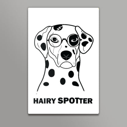 Hairy Spotter Wall Art