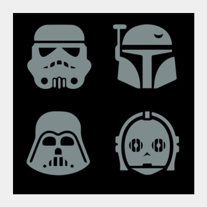 Square Art Prints, Star Wars Square Art Prints