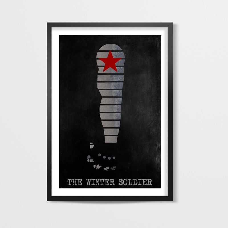 Winter soldier captain america  Wall Art