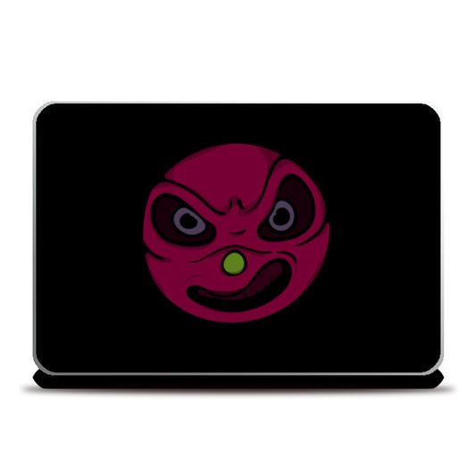 funky face Laptop Skins