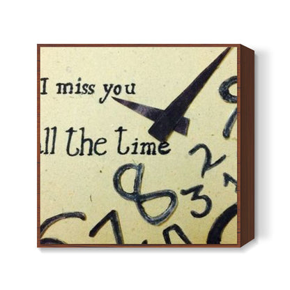 Miss you wall art