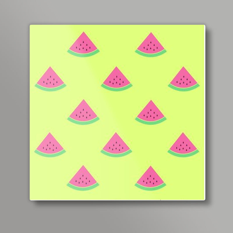 Watermelon  Square Art Prints