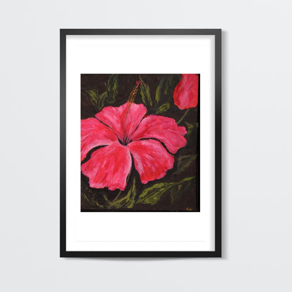 red flower Wall Art