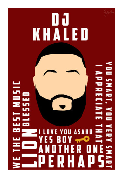 Dj Khaled Wall Art