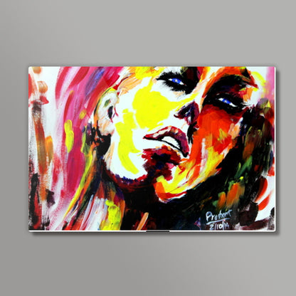 Blue eyed woman | Painting Wall Art