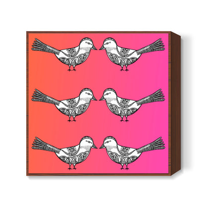 Bird Patterns Square Art Prints