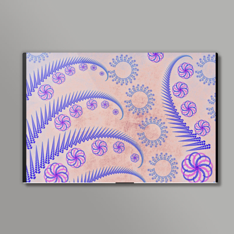 Digital Floral Art Wall Poster Wall Art