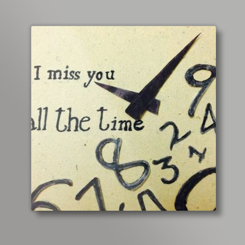 Miss you wall art