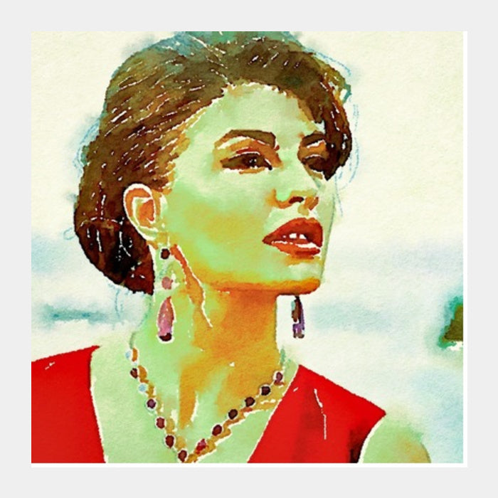 Jacqueline Fernandez Square Art Prints