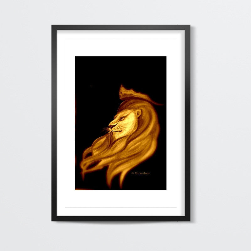 The King | Leo Wall Art