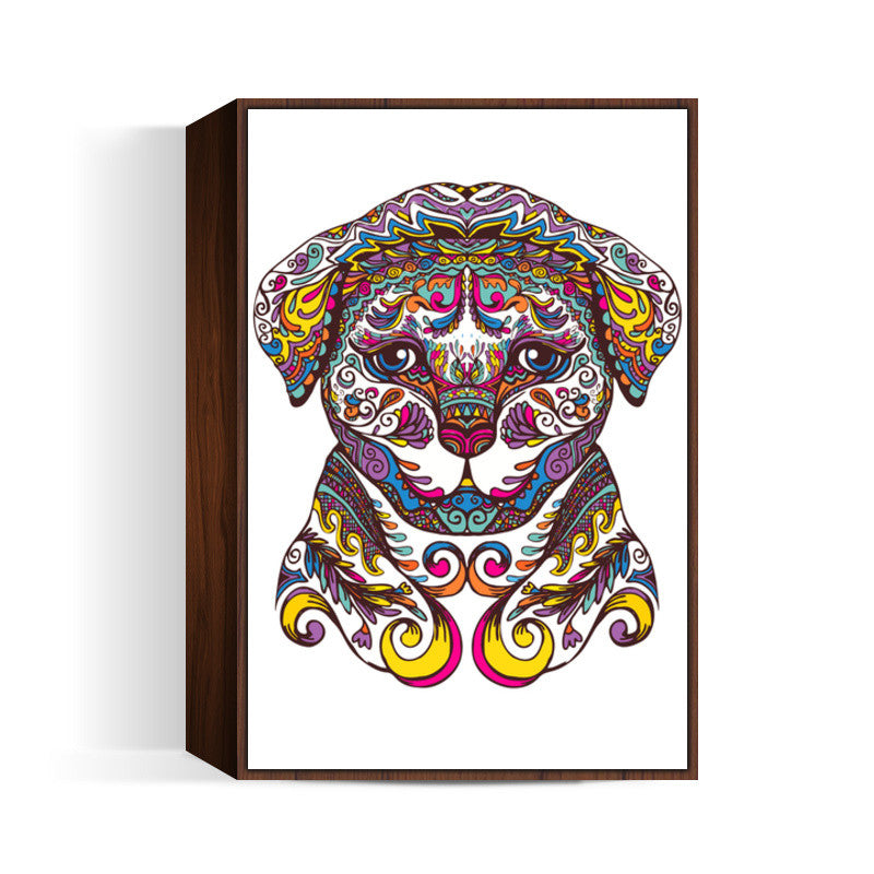 doggie blooms Wall Art