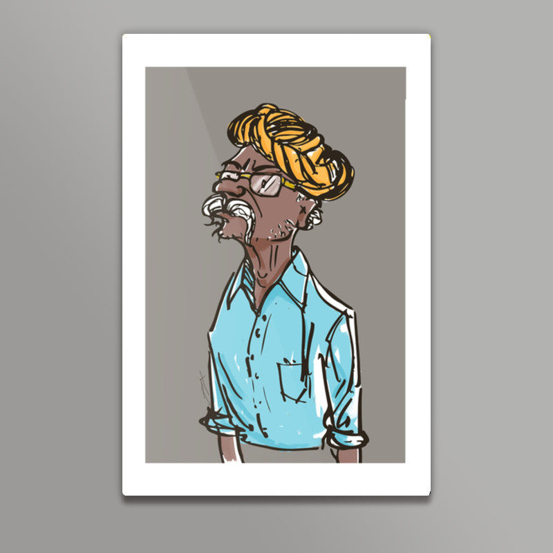 Turbaned guy Wall Art