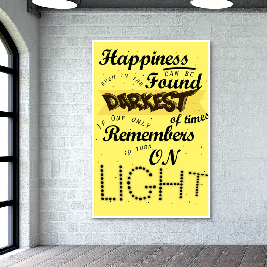 Happiness Wall Art