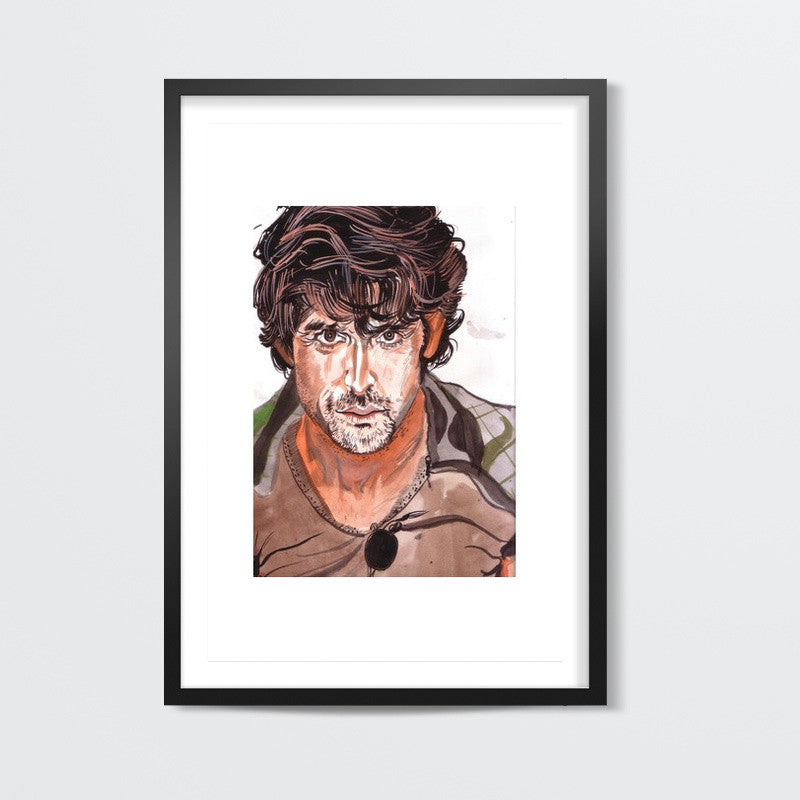 Superstar Hrithik Roshan in an avatar with oodles of style Wall Art